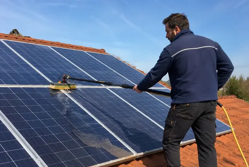 Nettoyage et entretien de panneaux solaires à Brède