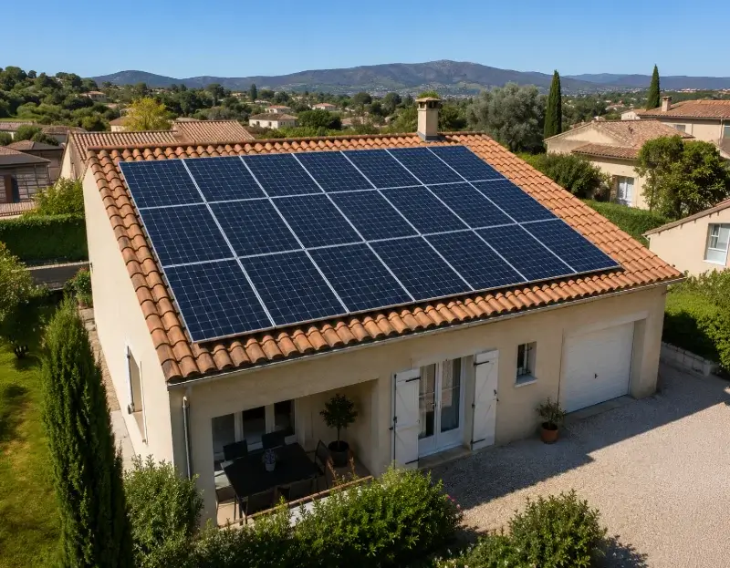 Prime à l'autoconsommation panneaux solaires La Brède — aide financière de l'État